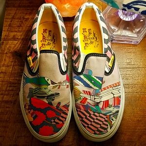 Vans The Beatles yellow submarine edition